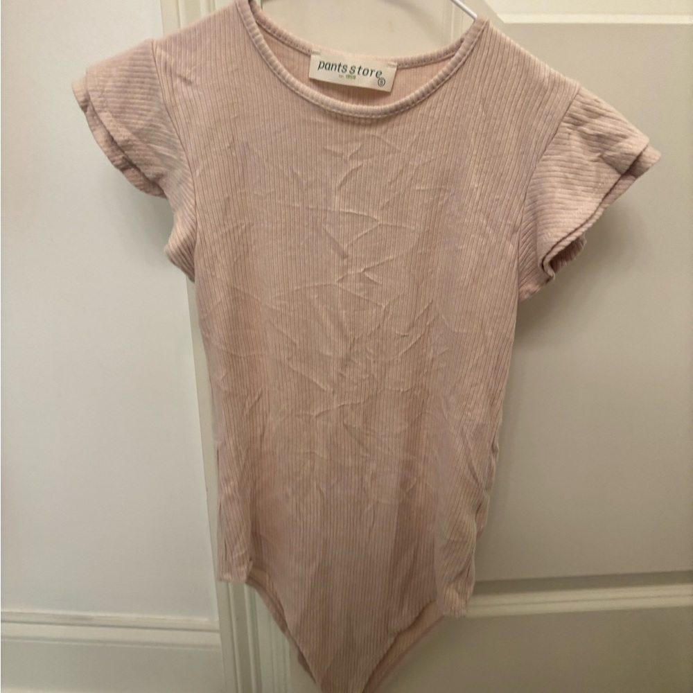 Pants Store Ribbed cream bodysuit